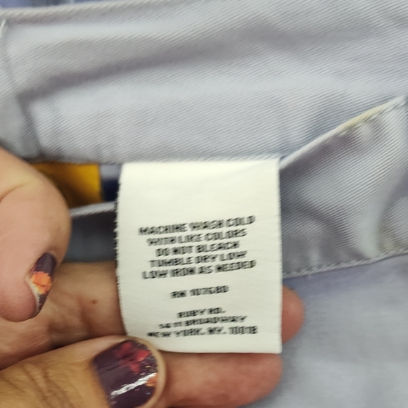 Ruby Rd. Soft Blue Pants - Picture 3 of 6